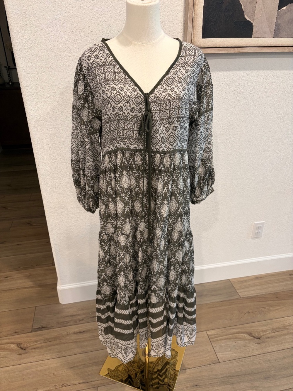 Daughters of India Jasmine Maxi Dress size large